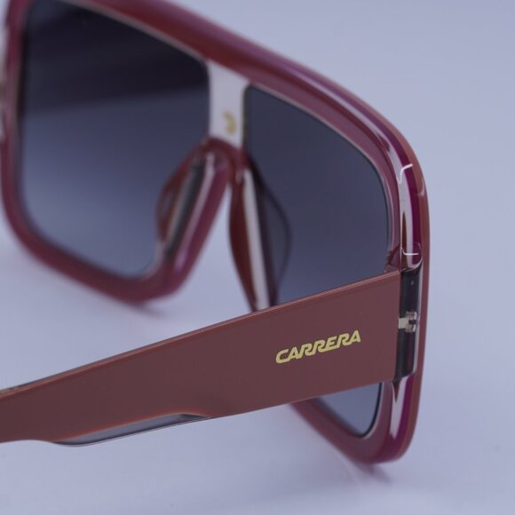 Carrera FLAGLAB 14 03R7 9O Sunglasses Pink Beige Shield Frame, Grey Lenses - Picture 11 of 13